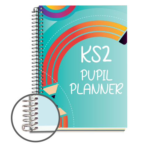 Spiral-bound Primary Planner