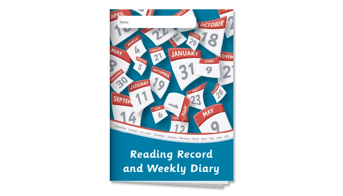 Weekly Diary with Reading Record - Dated