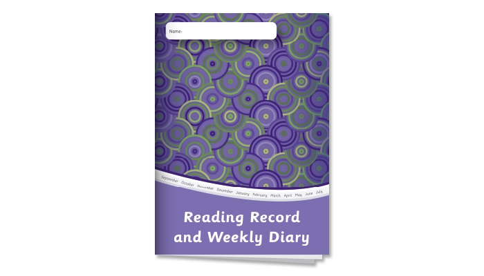 Weekly Diary with Reading Record (Wellbeing Edition) - Dated