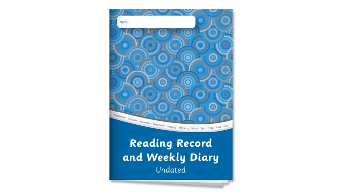 Weekly Diary with Reading Record (Wellbeing Edition) - Undated